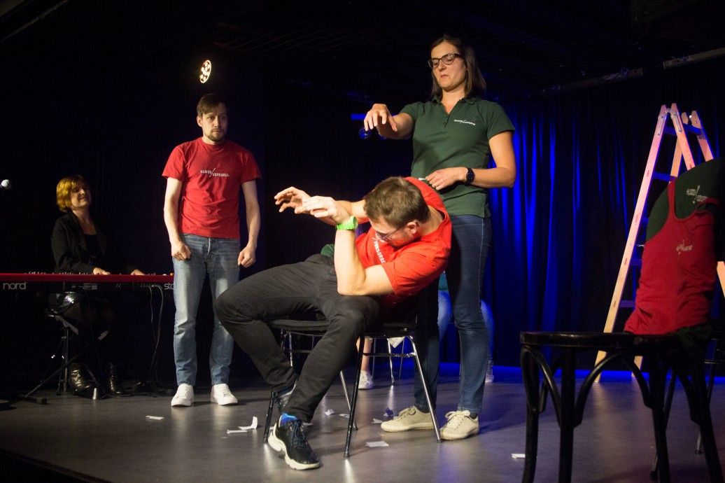Impro Theater Verein Humorvorsorge Linz Szenenbild